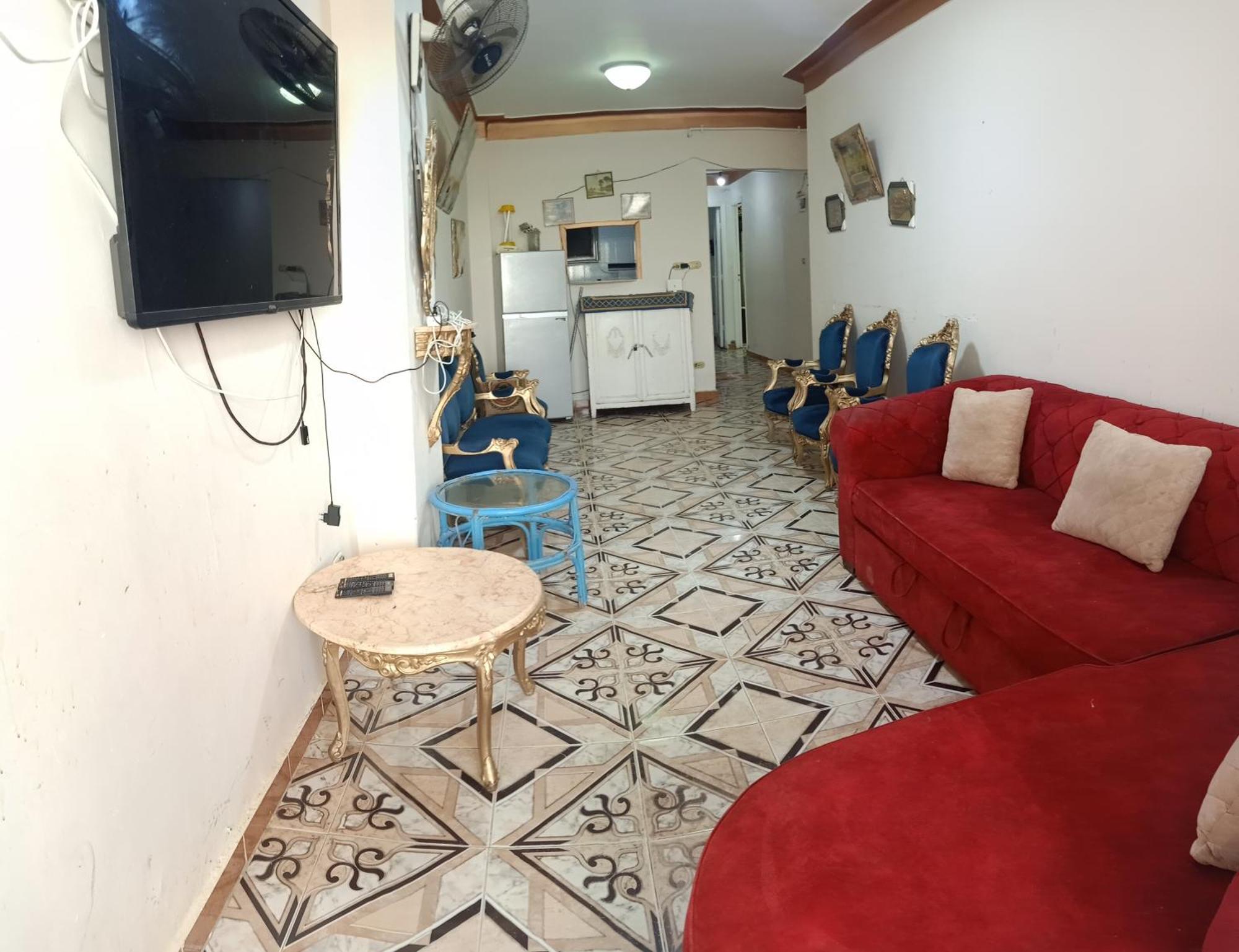 Furnished Apartment - Beach View "Nearest Beach 2 Minutes Walking" - Free Wifi- Abo Keer - Alexandria - Egypt Abu Qir 외부 사진